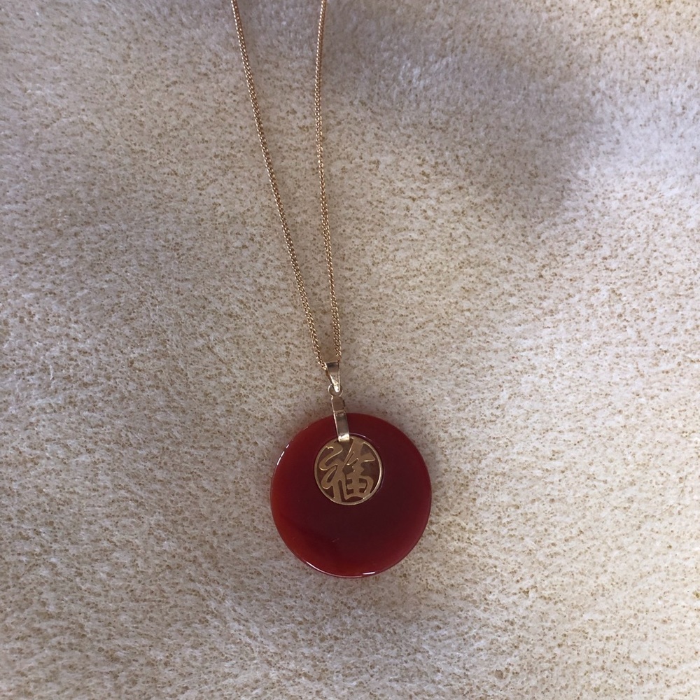 Brown necklace